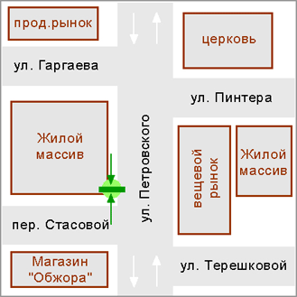 Схема проезда
